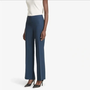 MM LaFleur - The Clooney Pant - Tropical Wool - Twilight